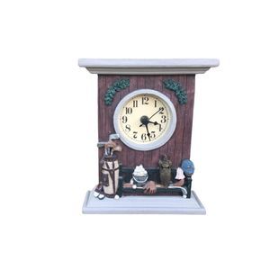 3D Golf Mantel/Desk Clock/Shelf